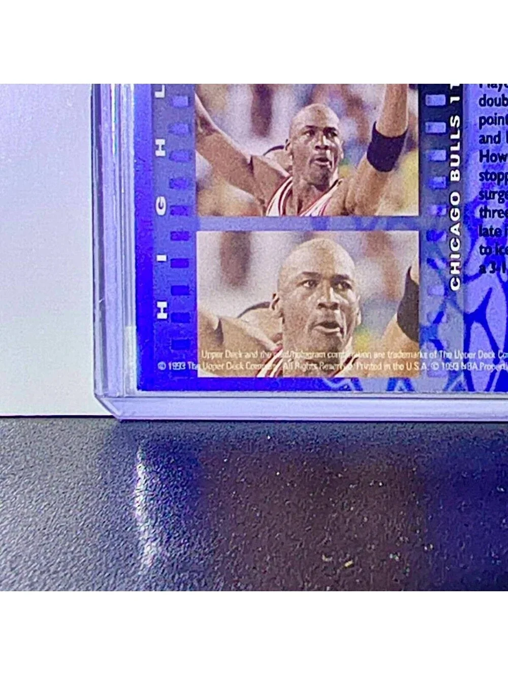 Michael Jordan 1993-94 Upper Deck NBA Finals #201 Basketball Card Chicago Bulls